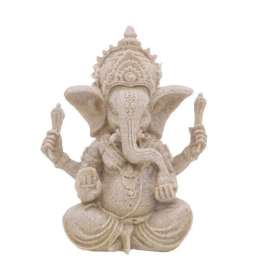 Ganesha Natural Sandstone Statue-Your Soul Place